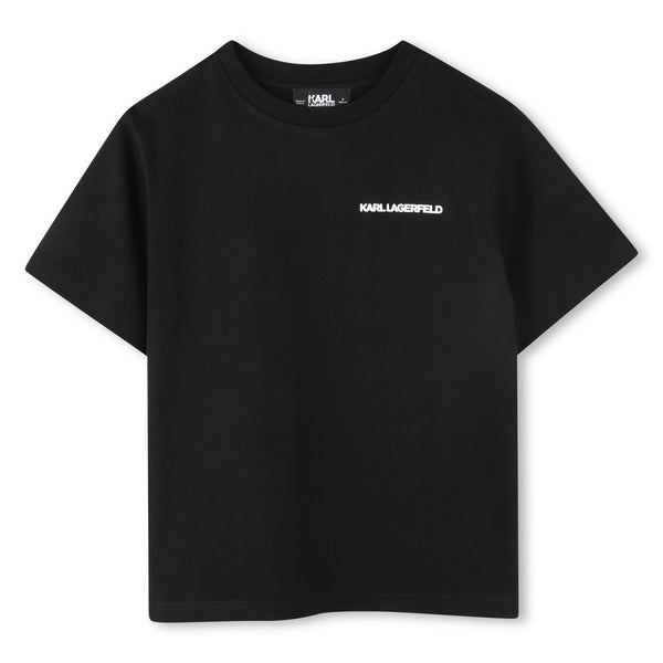 Black Graphic Back Tee