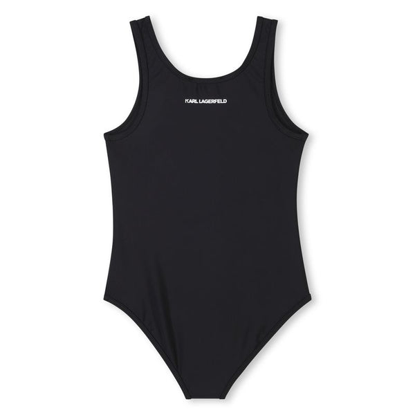 Black Logo Swimsuit