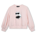 Pink Choupette Graphic Crewneck