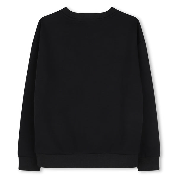Black Mini Karl Crewneck