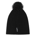 Black Pompom Beanie
