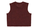Burgundy Zahara Bow Sweater Vest
