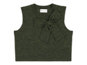 Green Zahara Bow Sweater Vest