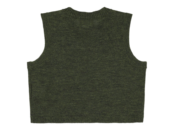 Green Zahara Bow Sweater Vest
