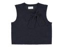 Navy Zahara Bow Sweater Vest
