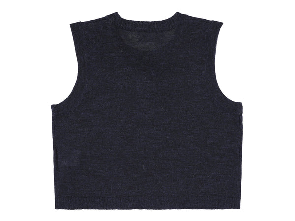 Navy Zahara Bow Sweater Vest