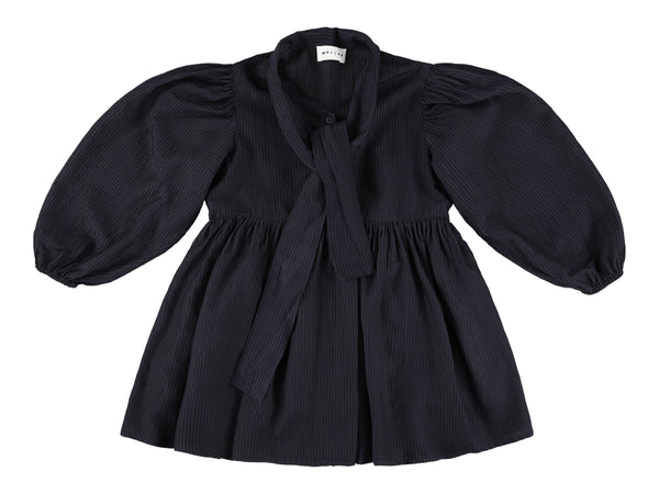 Blue Zas Bow Detail Dress
