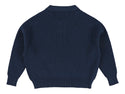 Navy Zietse Knit Polo