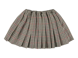 Beige Zuzu Pleated Skirt
