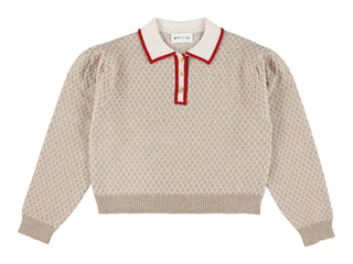 Stone Zug Wool Knit Polo