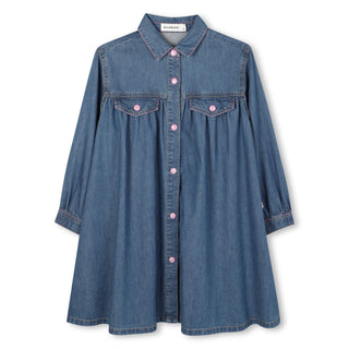 Denim Power Fringe Dress
