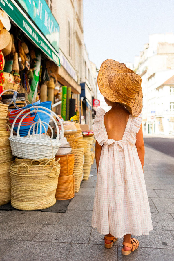 Off White Arlette Check Dress