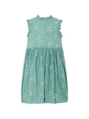 Green Floral Fabiola Dress