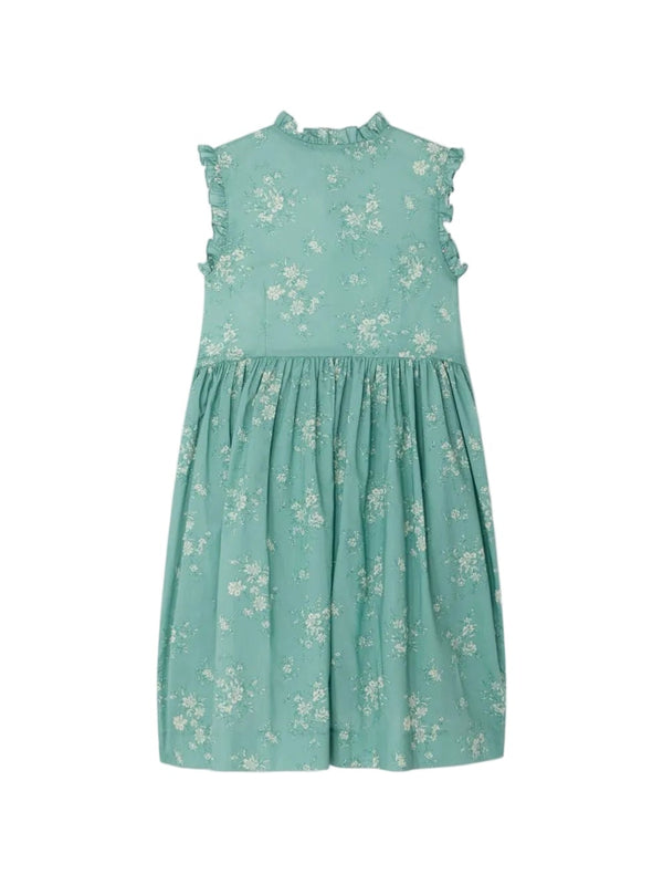 Green Floral Fabiola Dress
