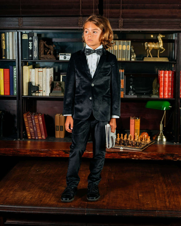 Black Velvet Suit Blazer