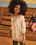 Heather Oatmeal Cozy Raglan Hoodie