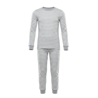 Heather Grey Stripe Modal Pajama