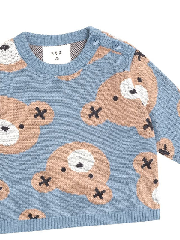 Light Blue Huxbear Sweater