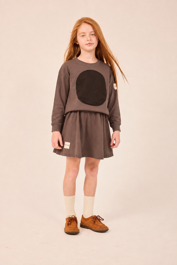 Grey Circle Crewneck