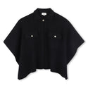 Black Knit Cape