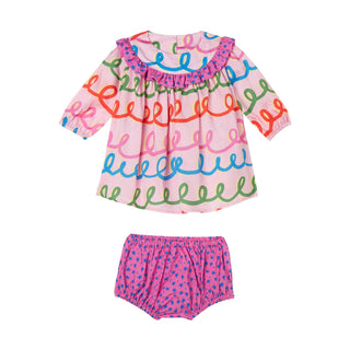 Pink Baby Squiggle Dress