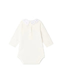 Ivory Collar Jullet Onesie