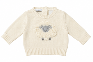 Cream Sheep Sweater