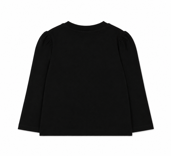 Black Teddy Logo Crewneck