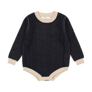 CCB Navy Honeycomb Knit One Piece