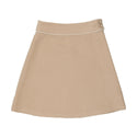 CCB Camel Wool Skirt with Piping