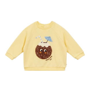 Yellow Baby Coconut Crewneck