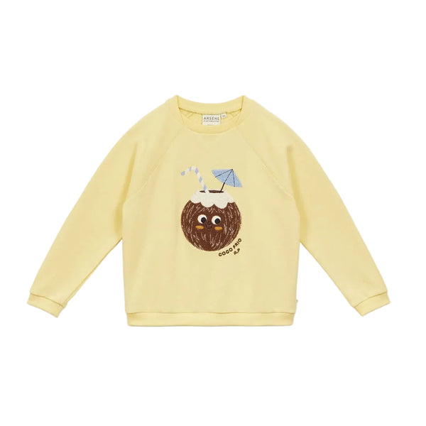 Yellow Coconut Crewneck
