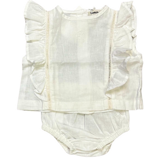 Off White Baby Bloomer