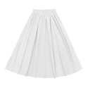 Ivory Teen Evening Skirt