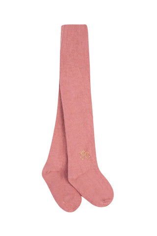 Rose Pink Baby Tights with TC