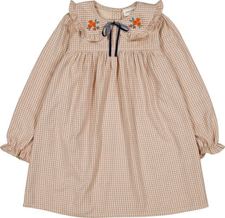 Beige Benjamine Twill Dress