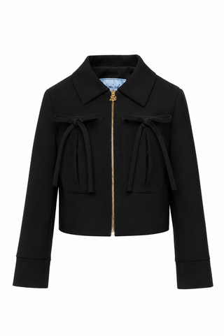 Black Crepe Jacket
