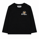 Black Logo Long Sleeve Tee