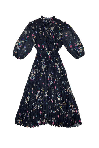 Black Floral Petra Dress