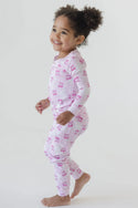 Pink Sweet Cherries Pajama Set