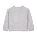 Grey Cableknit Cardigan
