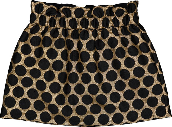 Gold and Black Zippa Skirt