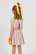 Multicolor Striped Dress