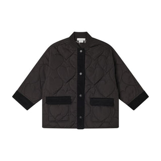 Black Stella Signature Heart Embroidery Jacket