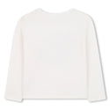 Ivory Cat and Yarn Long Sleeve Tee