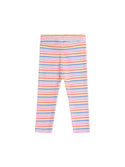 Multicolor Rainbow Ribbed Leggings