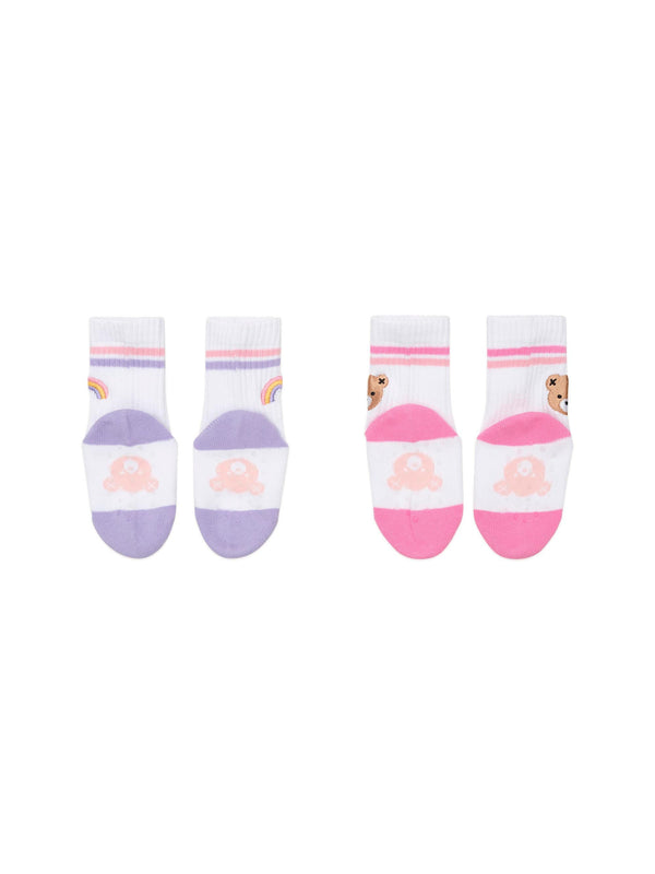 Multicolor Hux Blush 2pk Socks