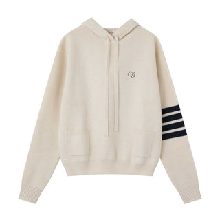 Teen Tan Hooded Sweater