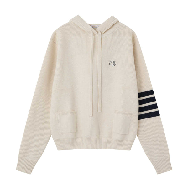 Teen Tan Hooded Sweater