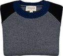 Grey and Navy Rupert Sweater